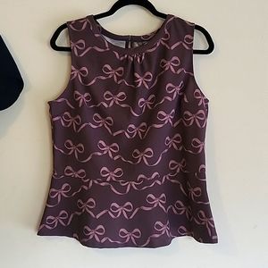 BANANA REPUBLIC Sleeveless Woman's Peplum Top